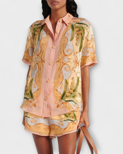 Maren - Vintage Botanischer Kaleidoskop Druck Set