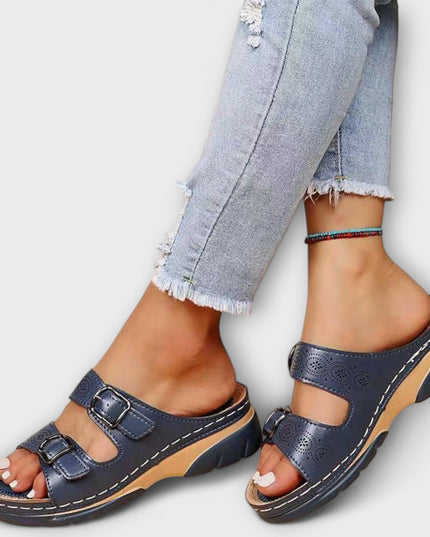 Orthopädische Leder-Sandalen