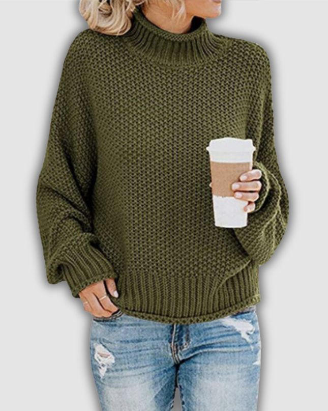 Marlis - Pullover mit Stehkragen