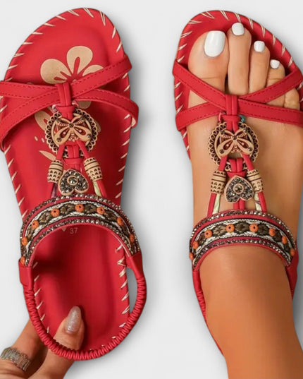 Claudia - Orthopädische Ibiza inspirierte Sandalen