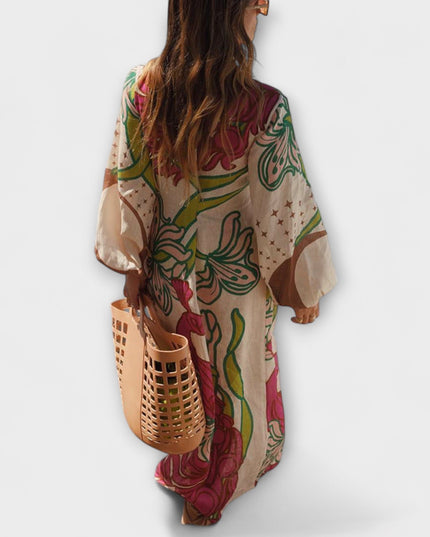 Margot - Bindetunika Maxikleid