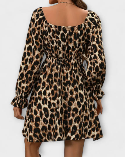 Tabea - Bezauberndes Kleid mit Leopardenprint