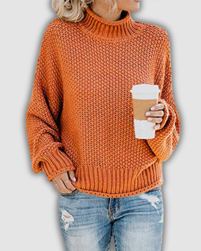 Marlis - Pullover mit Stehkragen