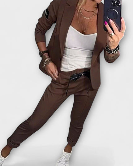 Katharina - Koordiniertes Set aus Top, Jacke und Hose