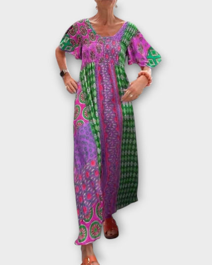 Ilse - Lebhaftes Boho-Kleid