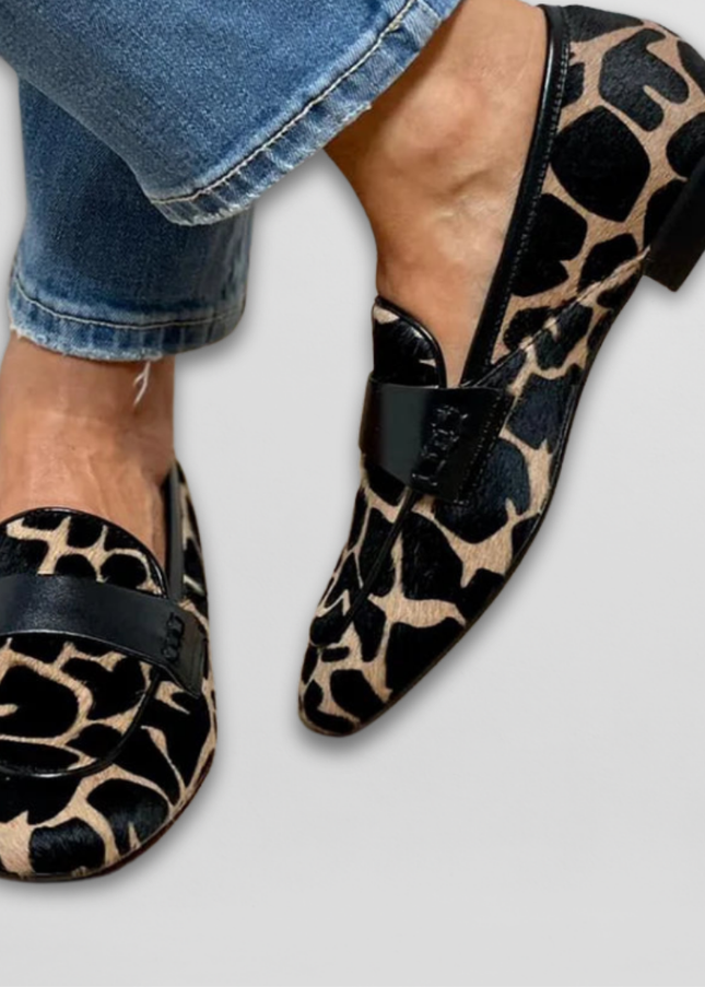 Nina - Animal-Print Loafer