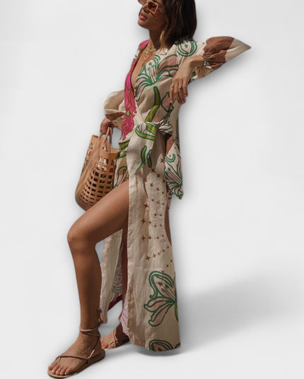 Margot - Bindetunika Maxikleid
