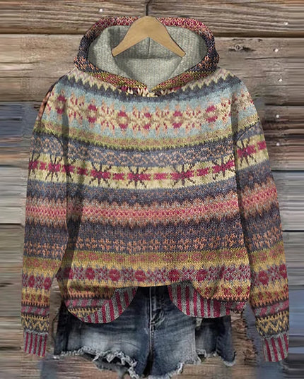 Liora - Gemütlicher Ethno Pullover