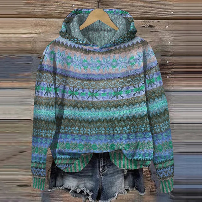 Liora - Gemütlicher Ethno Pullover