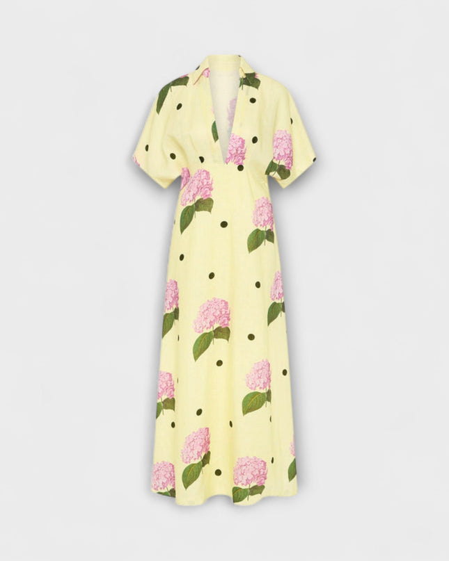 Katja - Langes Fließendes Kleid