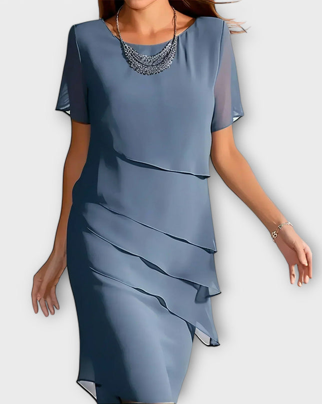 Ottilie - Stilvolles figurbetonte Kleid