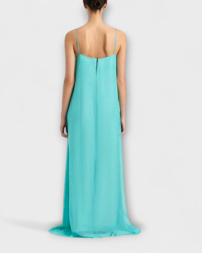 Renate - Elegantes Maxikleid mit Spaghettiträgern