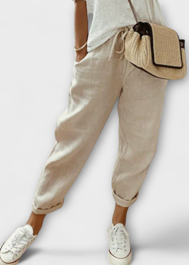 Loyce - Modische und lässige Leinenhose