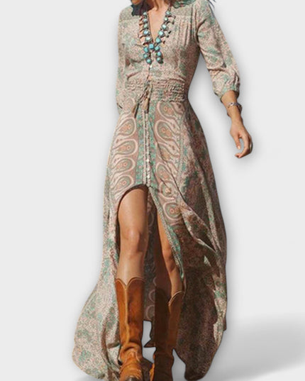 Dorothea - Lässiges böhmisches Maxikleid
