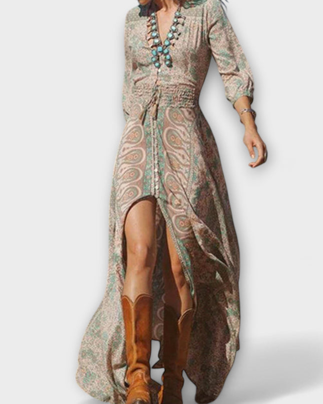 Dorothea - Lässiges böhmisches Maxikleid