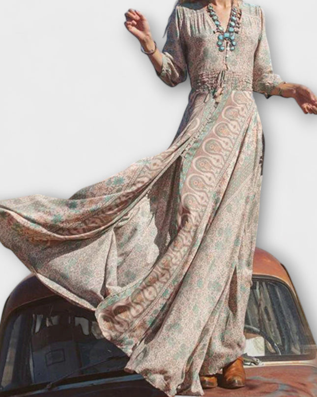 Dorothea - Lässiges böhmisches Maxikleid