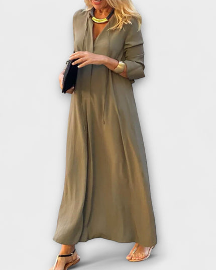 Annegret - Bequemes Maxikleid