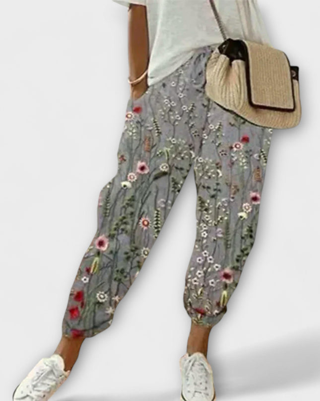 Henna - Gemütliche Baumwoll-Leinen-Hose