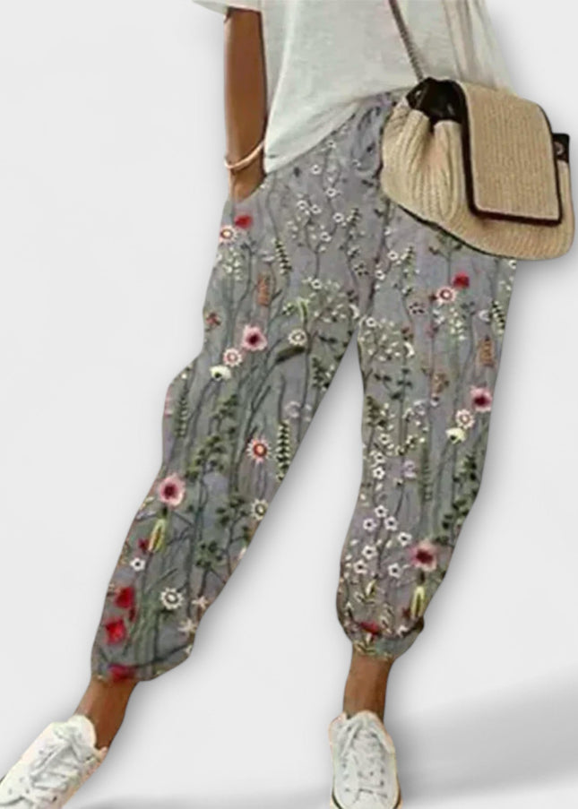 Henna - Gemütliche Baumwoll-Leinen-Hose
