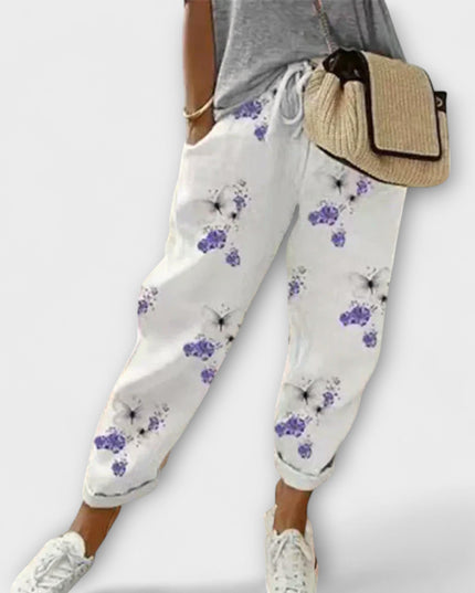 Henna - Gemütliche Baumwoll-Leinen-Hose