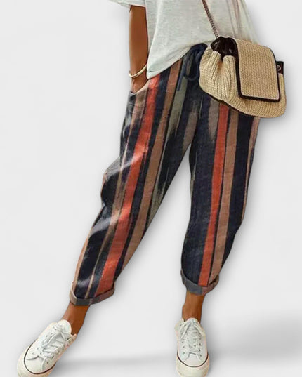 Henna - Gemütliche Baumwoll-Leinen-Hose