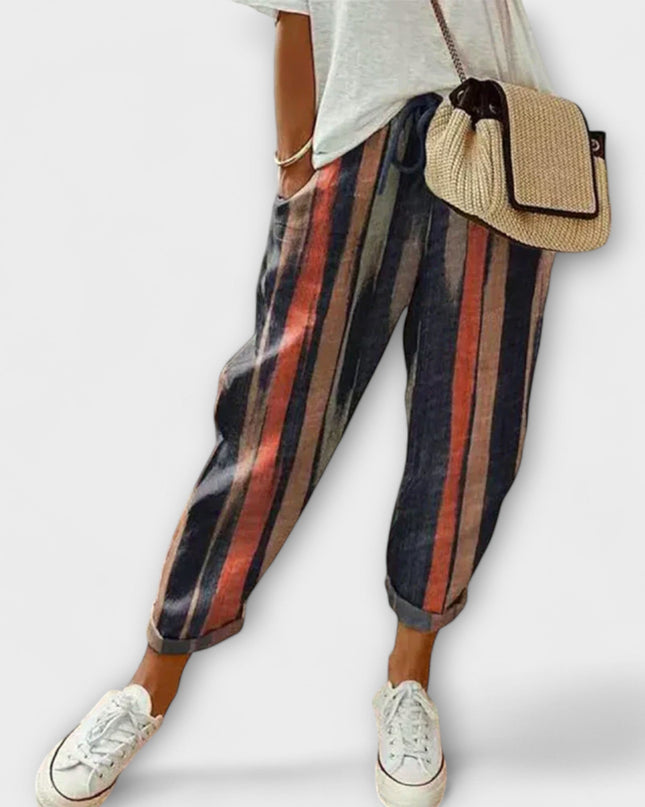 Henna - Gemütliche Baumwoll-Leinen-Hose