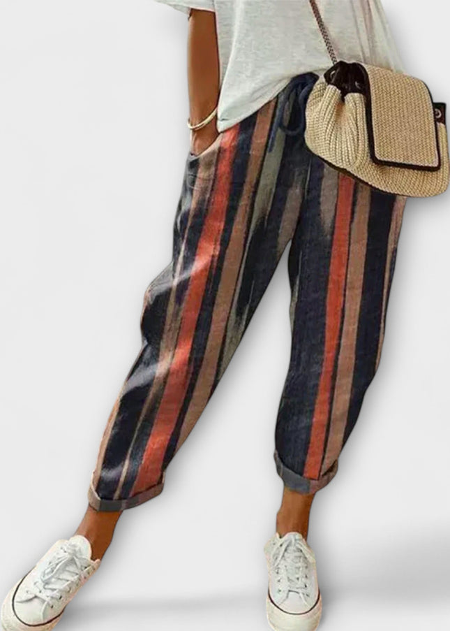 Henna - Gemütliche Baumwoll-Leinen-Hose