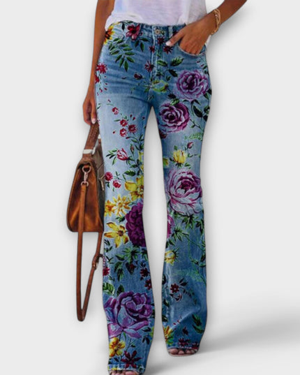 Caroly - Hose mit Blumen