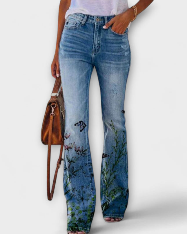 Caroly - Hose mit Blumen
