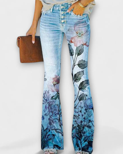 Caroly - Hose mit Blumen