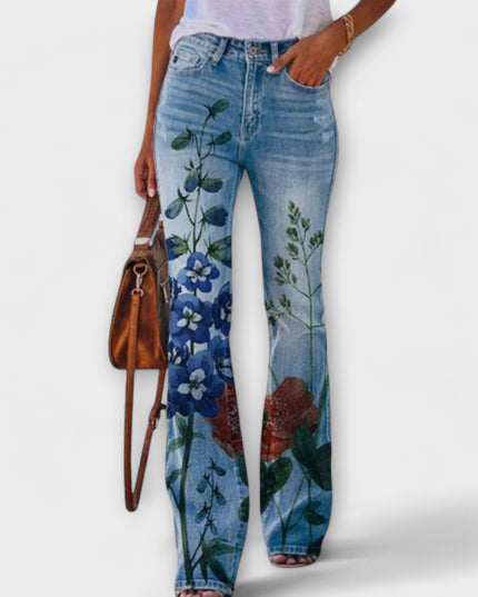 Caroly - Hose mit Blumen