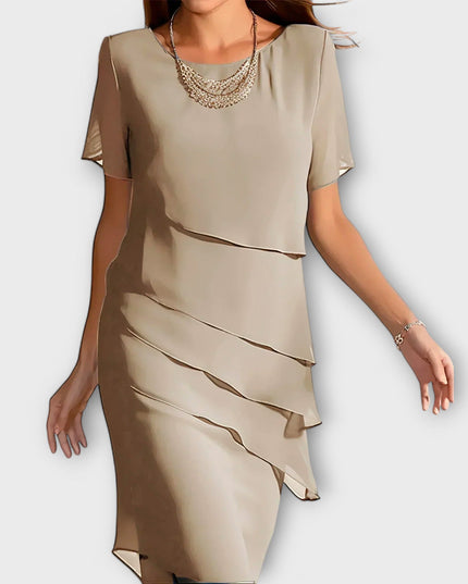 Ottilie - Stilvolles figurbetonte Kleid