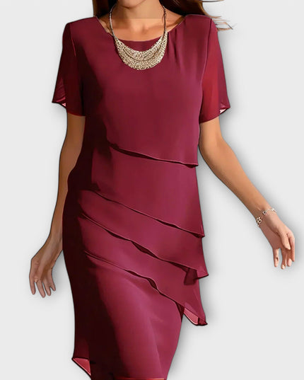 Ottilie - Stilvolles figurbetonte Kleid
