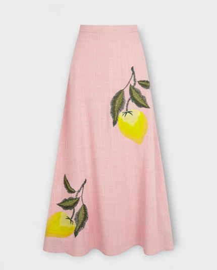 Cosima - Amalfi Print Midi-Rock