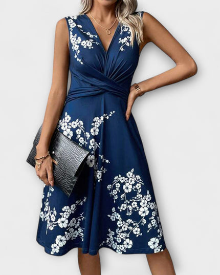 Petra - Sommerkleid Mit Wickelausschnitt