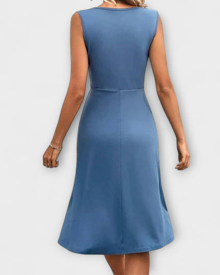 Petra - Sommerkleid Mit Wickelausschnitt