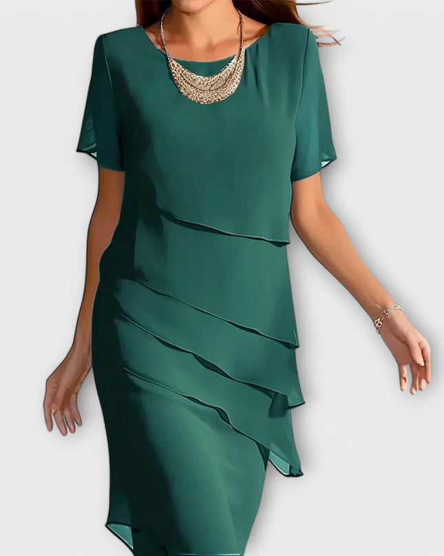 Ottilie - Stilvolles figurbetonte Kleid