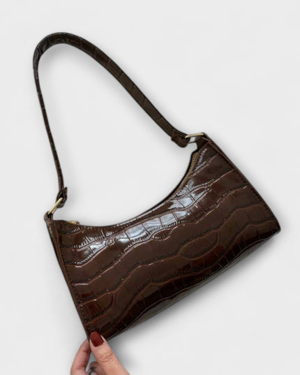 Ilse - Glänzende Ledertasche