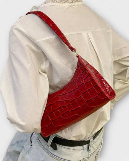 Ilse - Glänzende Ledertasche