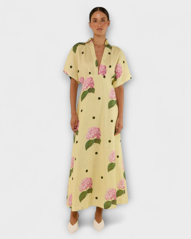 Katja - Langes Fließendes Kleid