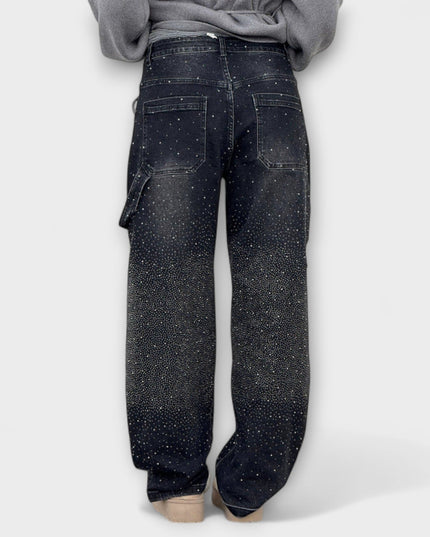 Fable - Shine Denim Jeans im Balloon Carpenter Stil