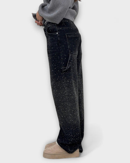 Fable - Shine Denim Jeans im Balloon Carpenter Stil