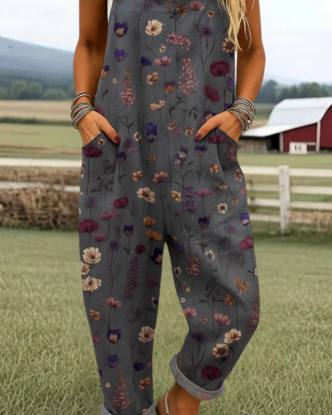 Greta - Künstlerischer Overall-Jumpsuit