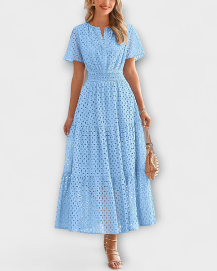 Carolin - Elegantes Spitzen-Sommerkleid