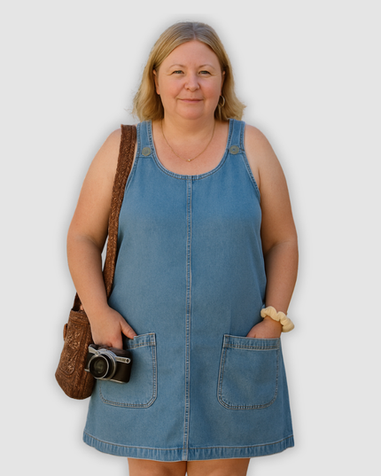 Delian – Praktisches und leichtes Sommerkleid aus Denim