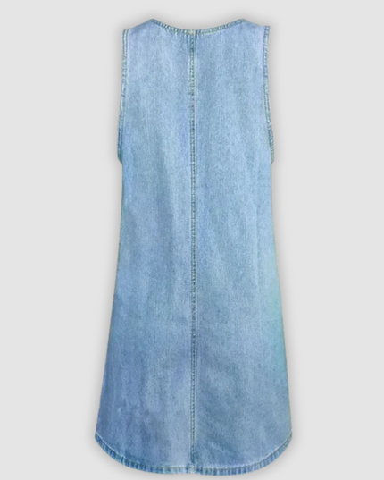Delian – Praktisches und leichtes Sommerkleid aus Denim