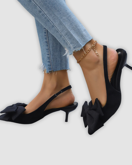 Nira - Elegante Stiletto-Sandalen mit Schleife