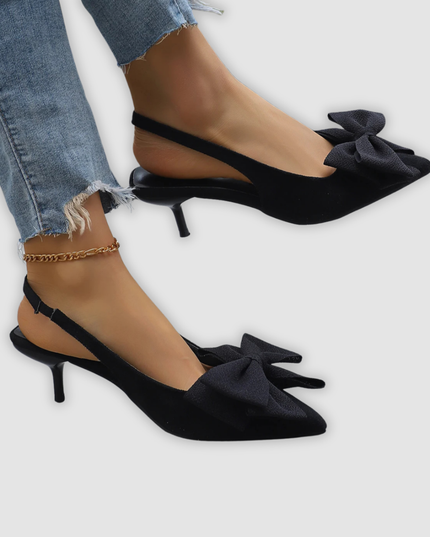 Nira - Elegante Stiletto-Sandalen mit Schleife