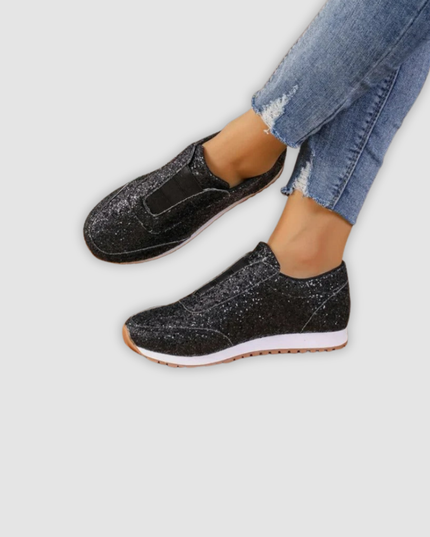 Liesbeth - Glitzer-Turnschuhe