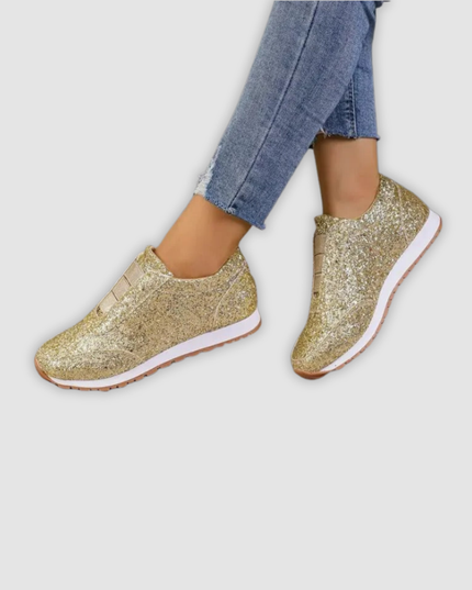 Liesbeth - Glitzer-Turnschuhe
